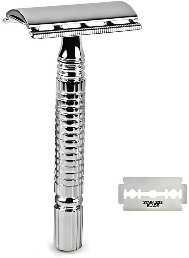 إلكسيرا ماكينة حلاقة إليكسيرا للرجال، شفرة حلاقة مزدوجة الحواف ناعمة وآمنة - Image 1